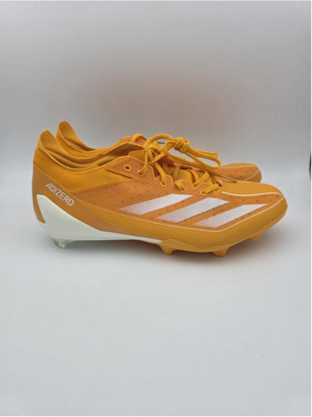 adidas Men’s 13 ADIZERO ELECTRIC FOOTBALL CLEATS Orange IH7447 NEW
